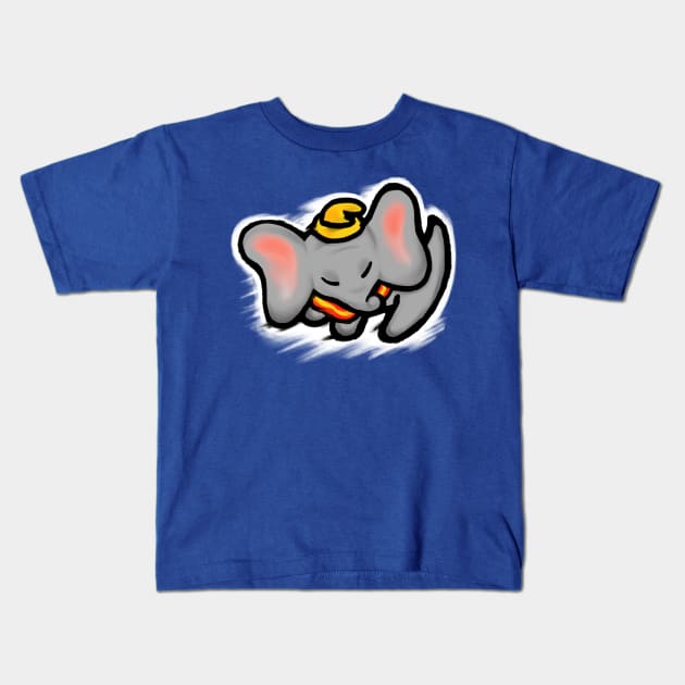 The Circus King (Collab with GoodIdeaRyan) Kids T-Shirt by demonigote